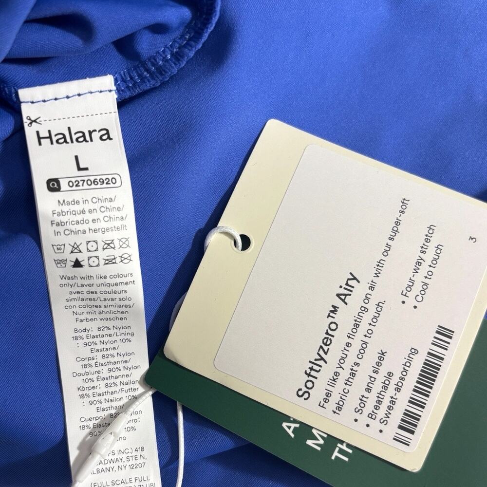 HALARA Royal Blue Racerback Mini Dress - Picture 3 of 4